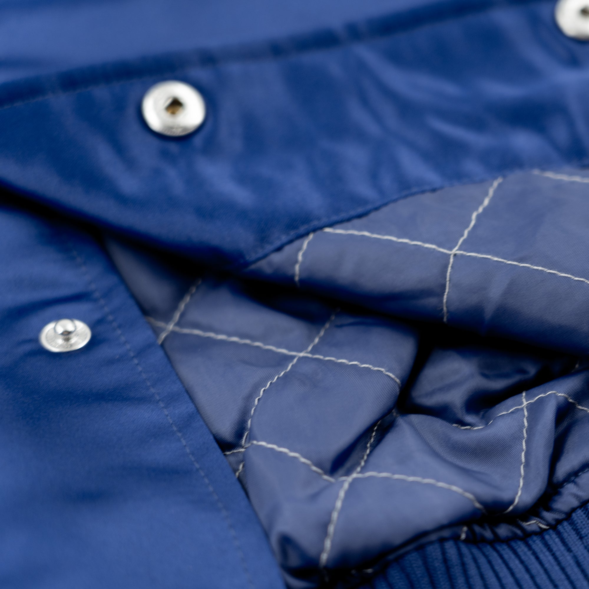 Los Angeles Dodgers New Era USA EDITION Stitched Satin MLB Jacke Blau