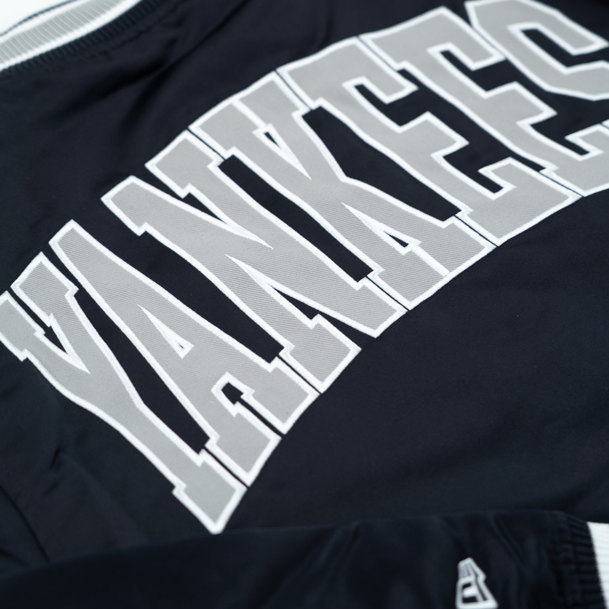 New York Yankees New Era USA EDITION Stitched Satin MLB Jacke Navy