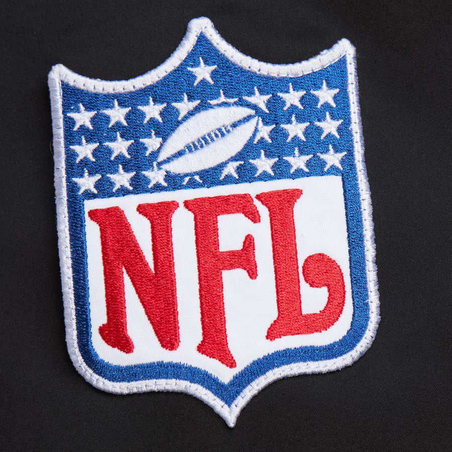 San Francisco 49ers Mitchell & Ness Team Leader Satin Bomber NFL Jacke Schwarz - STADIUMDREAMS