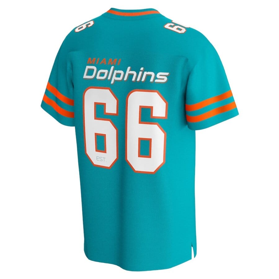 Miami Dolphins Fanatics NFL Core Foundation Trikot Türkis - STADIUMDREAMS