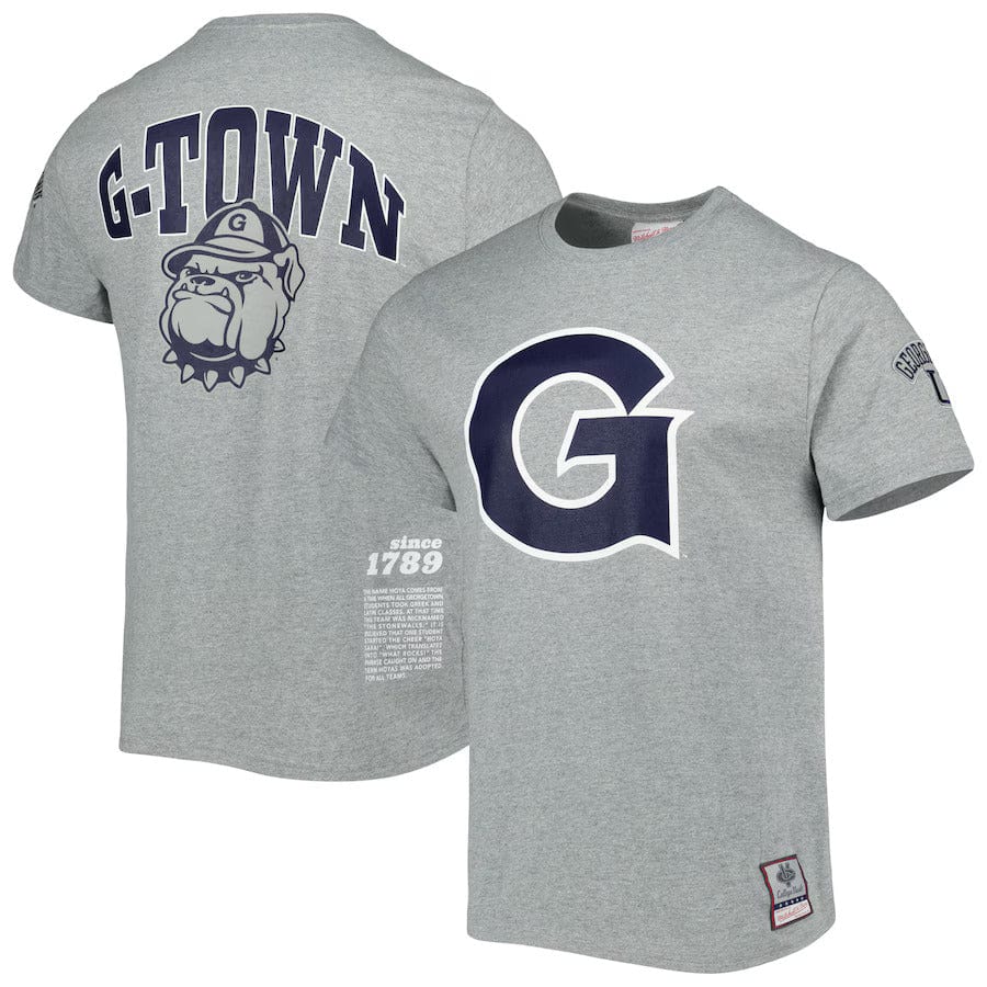 Georgetown Hoyas NCAA Team Origins T-Shirt grau - STADIUMDREAMS