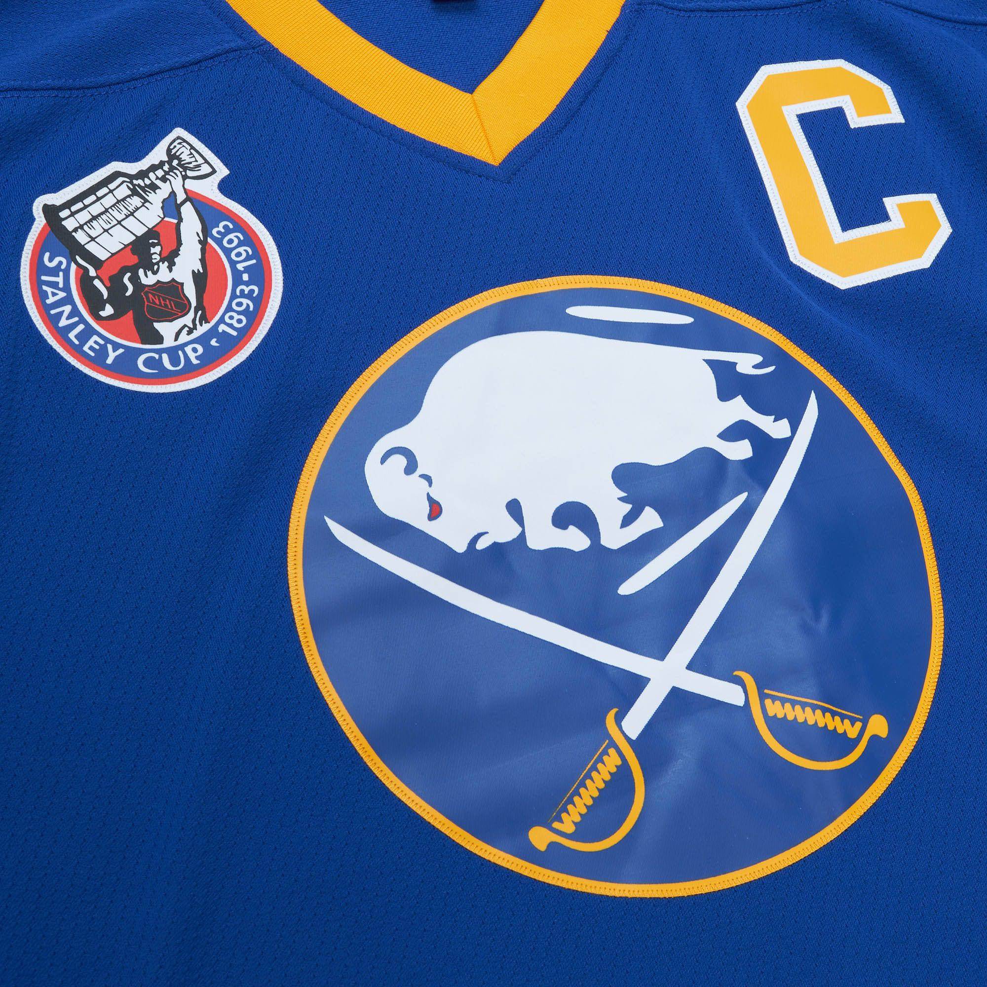 Buffalo Sabres Pat Lafontaine 1992 NHL Trikot blau - STADIUMDREAMS