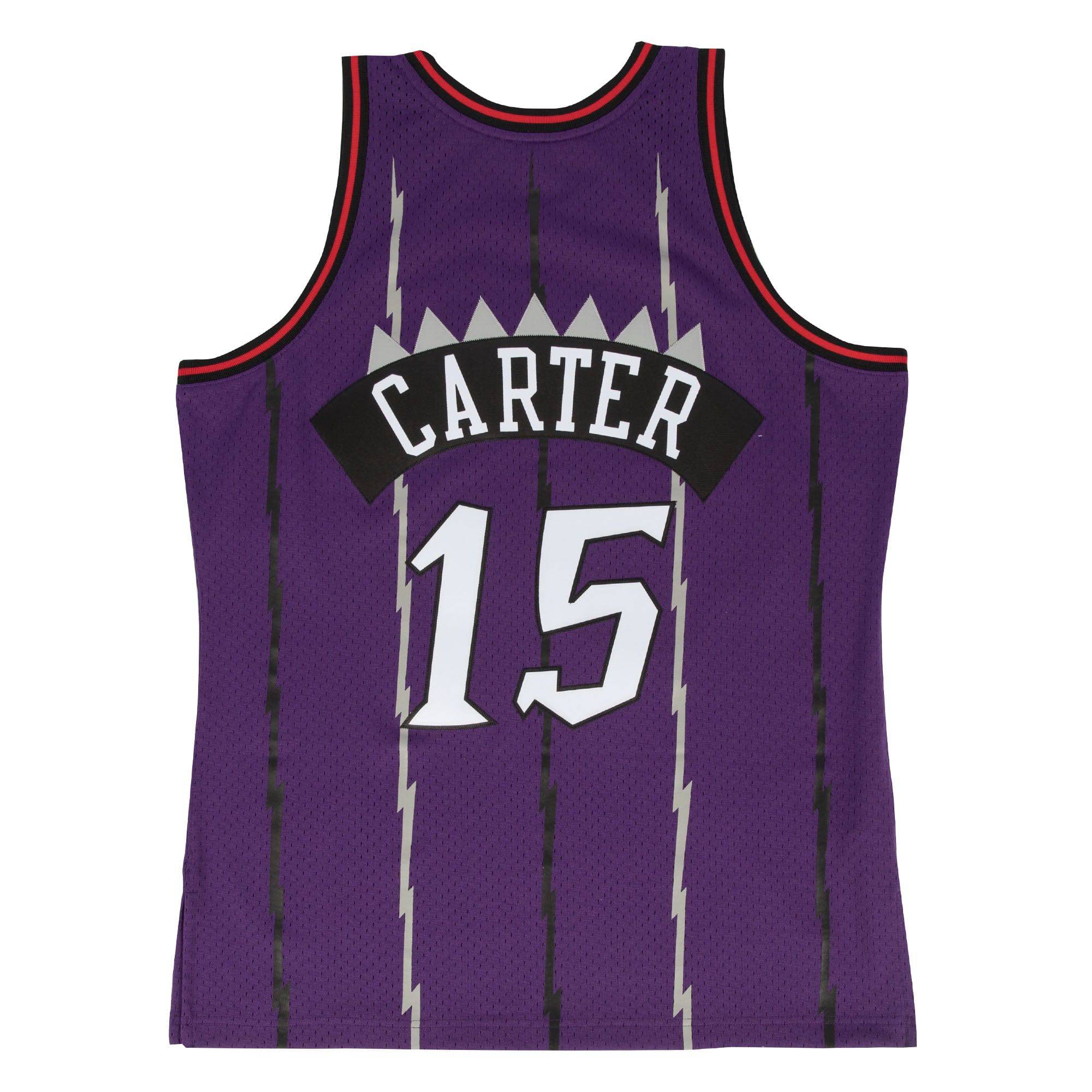 Toronto Raptors Vince Carter NBA Swingman Trikot 1998-1999 lila - STADIUMDREAMS