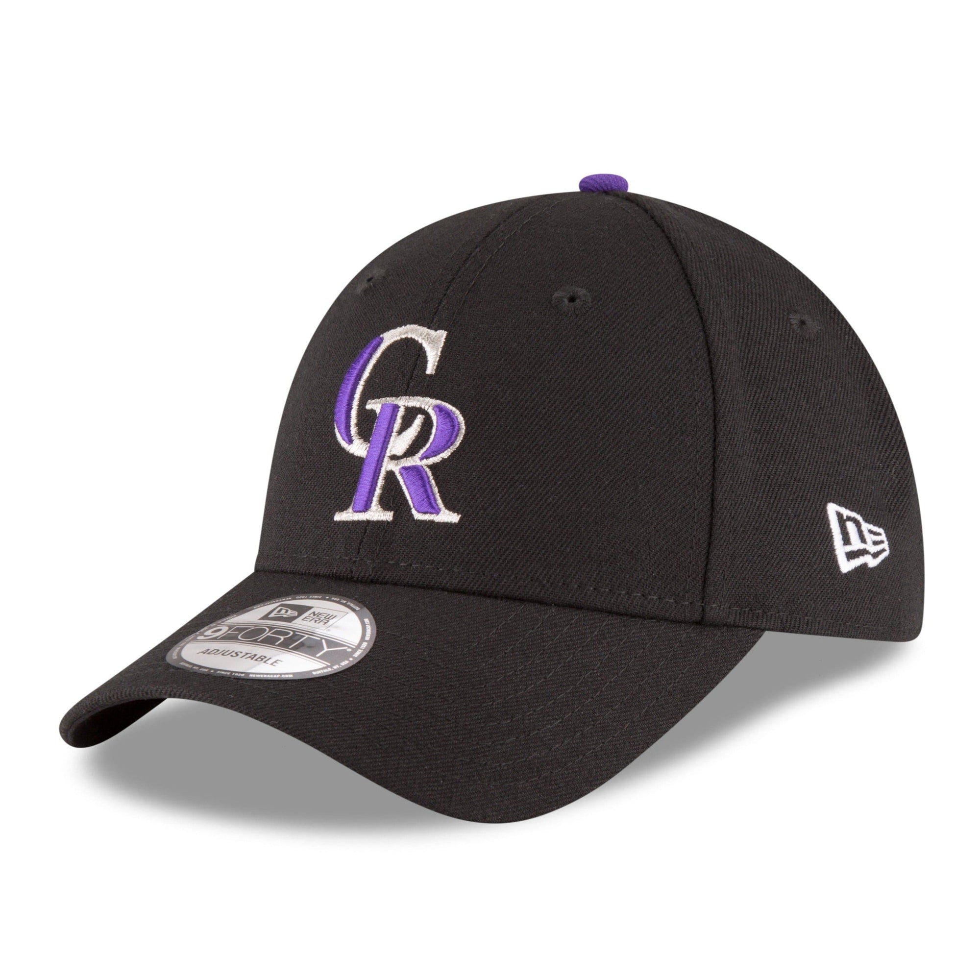 Colorado Rockies MLB The League 9FORTY verstellbare Cap schwarz - STADIUMDREAMS