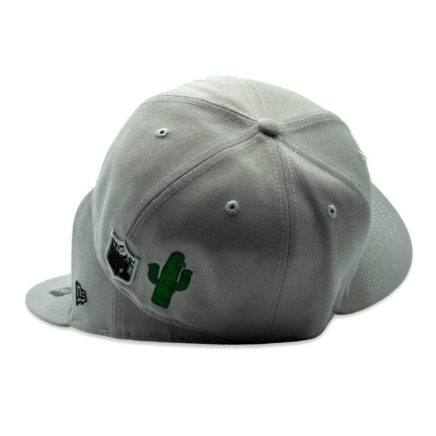 Las Vegas Raiders Premium Patches New Era 59FIFTY NFL Cap Grau StadiumDreams Exclusive - STADIUMDREAMS