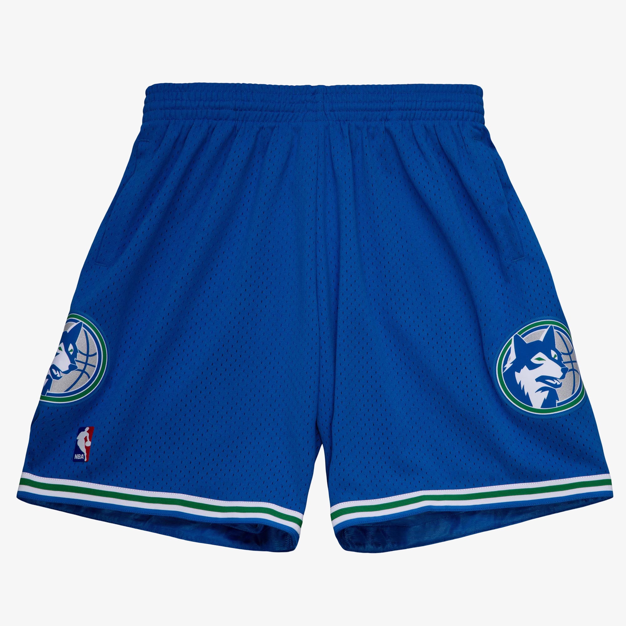 Minnesota Timberwolves Mitchell & Ness NBA Swingman Road Shorts 1993-1994 Blau