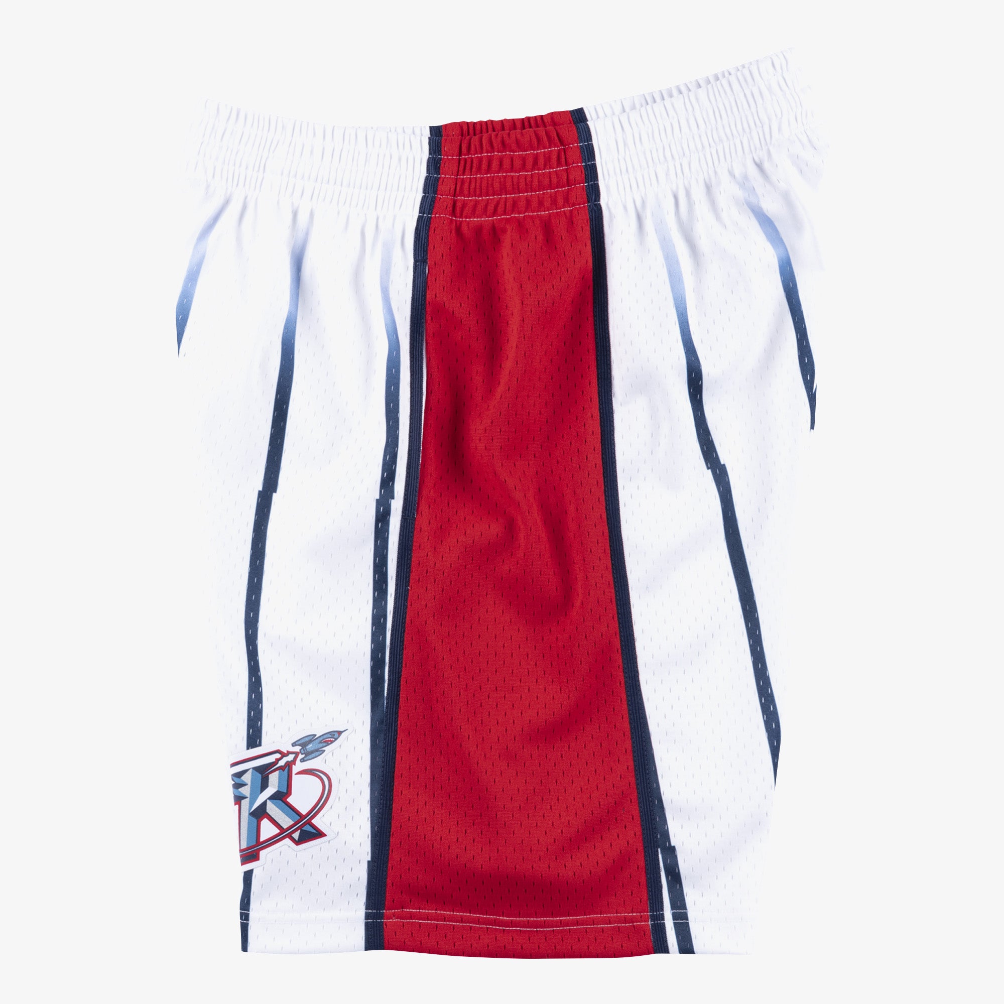 Houston Rockets Mitchell & Ness NBA Swingman Road Shorts 1996-1997 Weiß