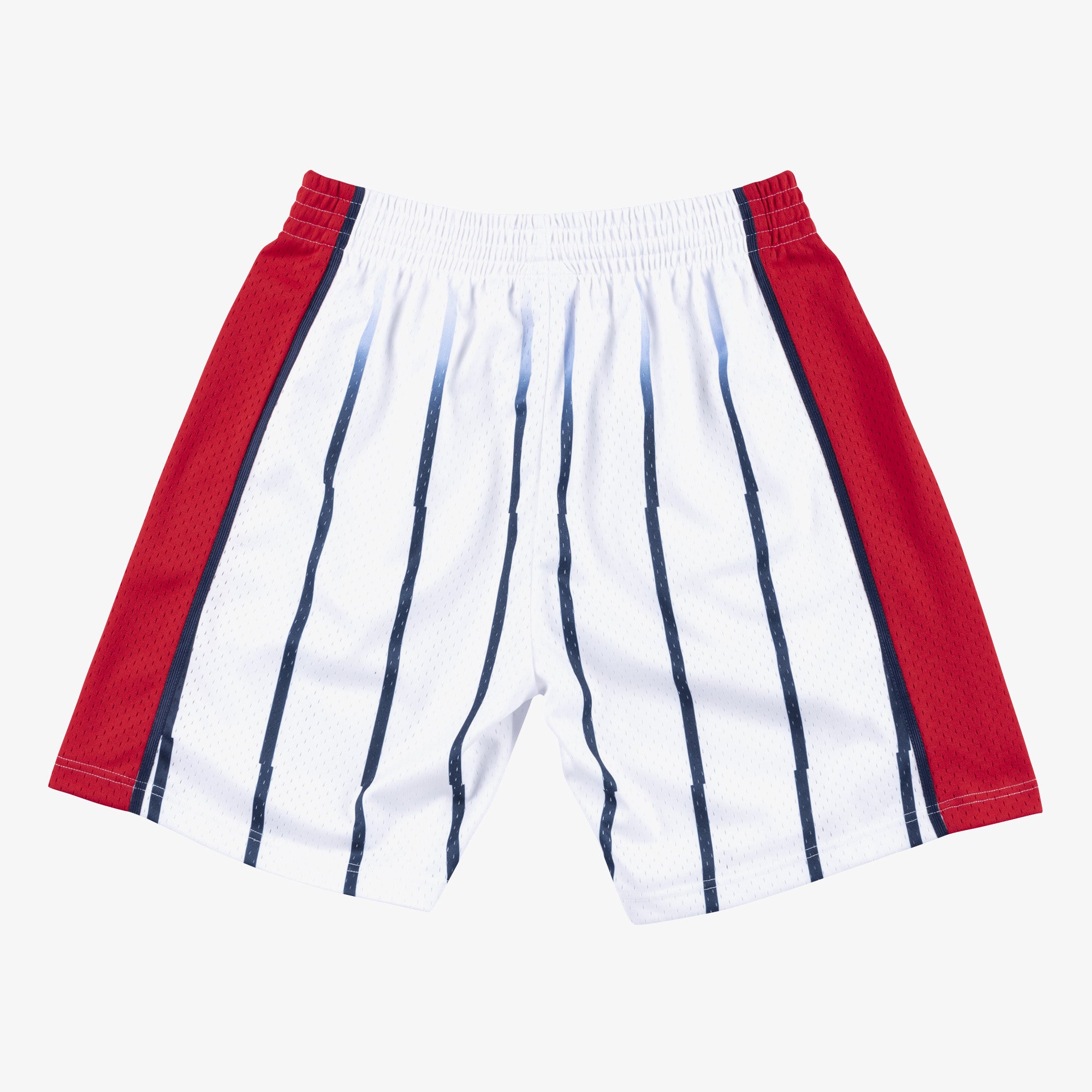 Houston Rockets Mitchell & Ness NBA Swingman Road Shorts 1996-1997 Weiß