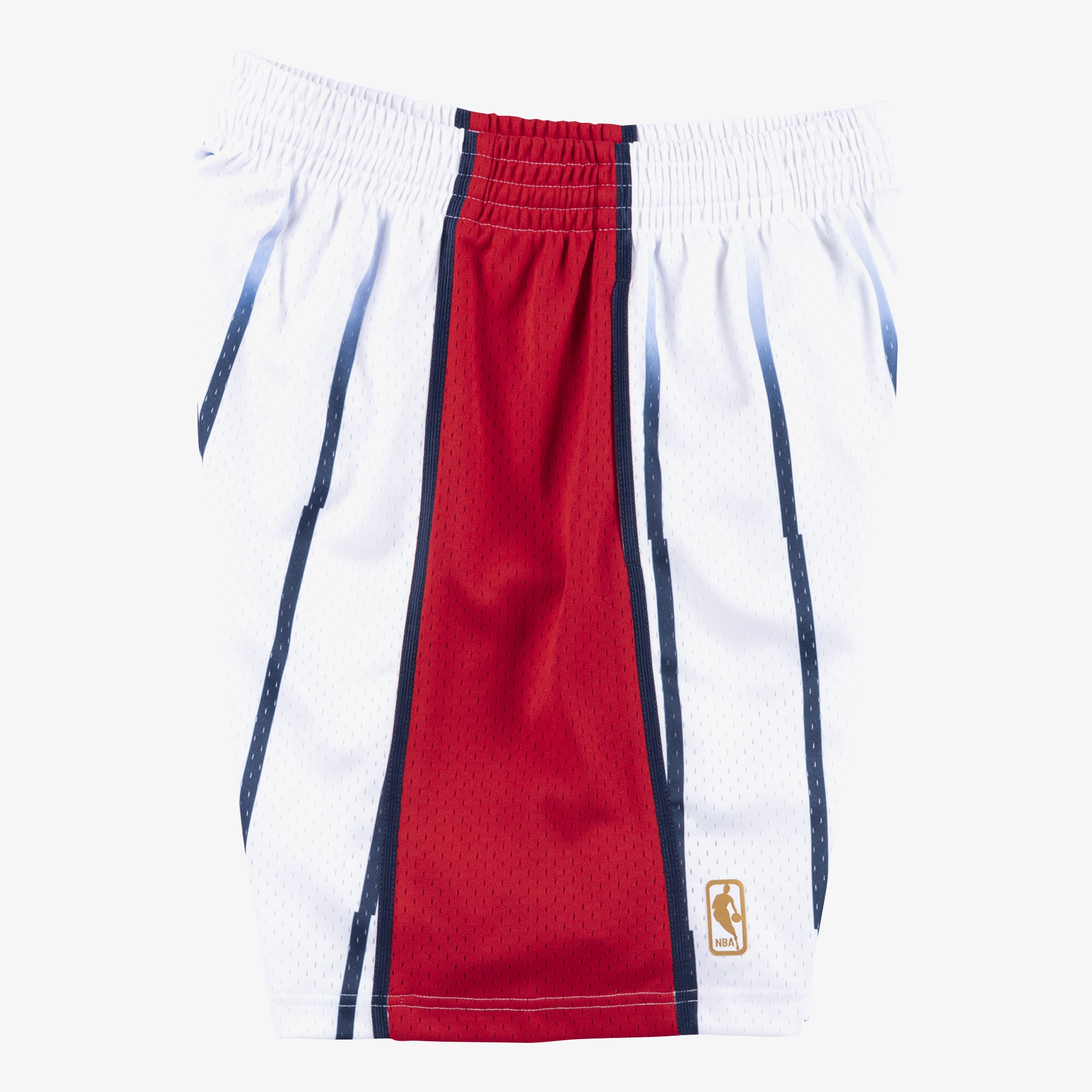 Houston Rockets Mitchell & Ness NBA Swingman Road Shorts 1996-1997 Weiß