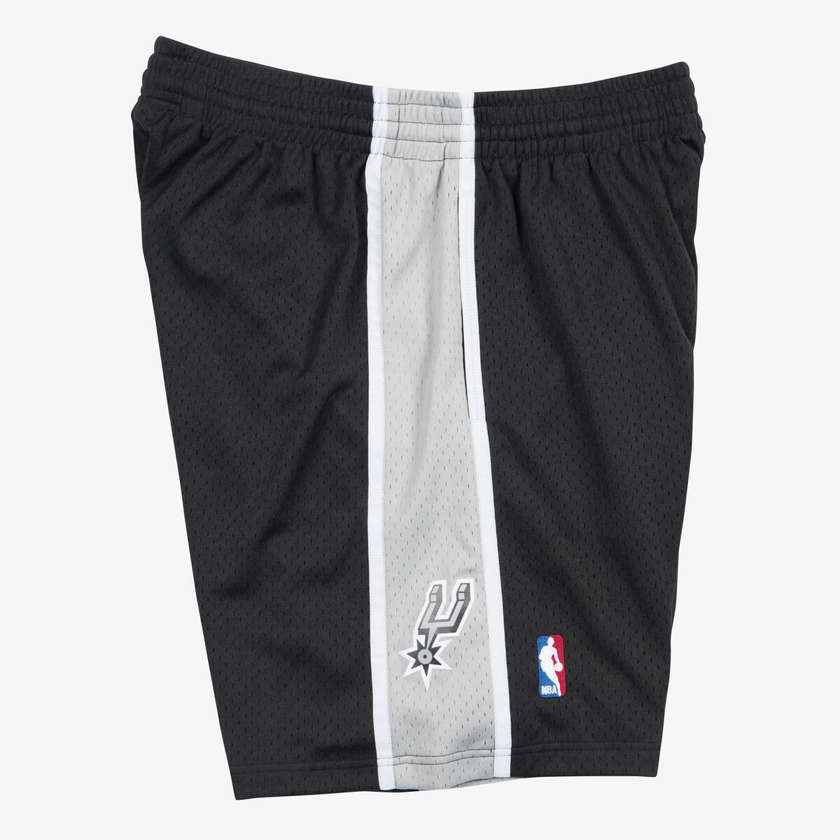 San Antonio Spurs Mitchell & Ness NBA Swingman Shorts 1998 Schwarz