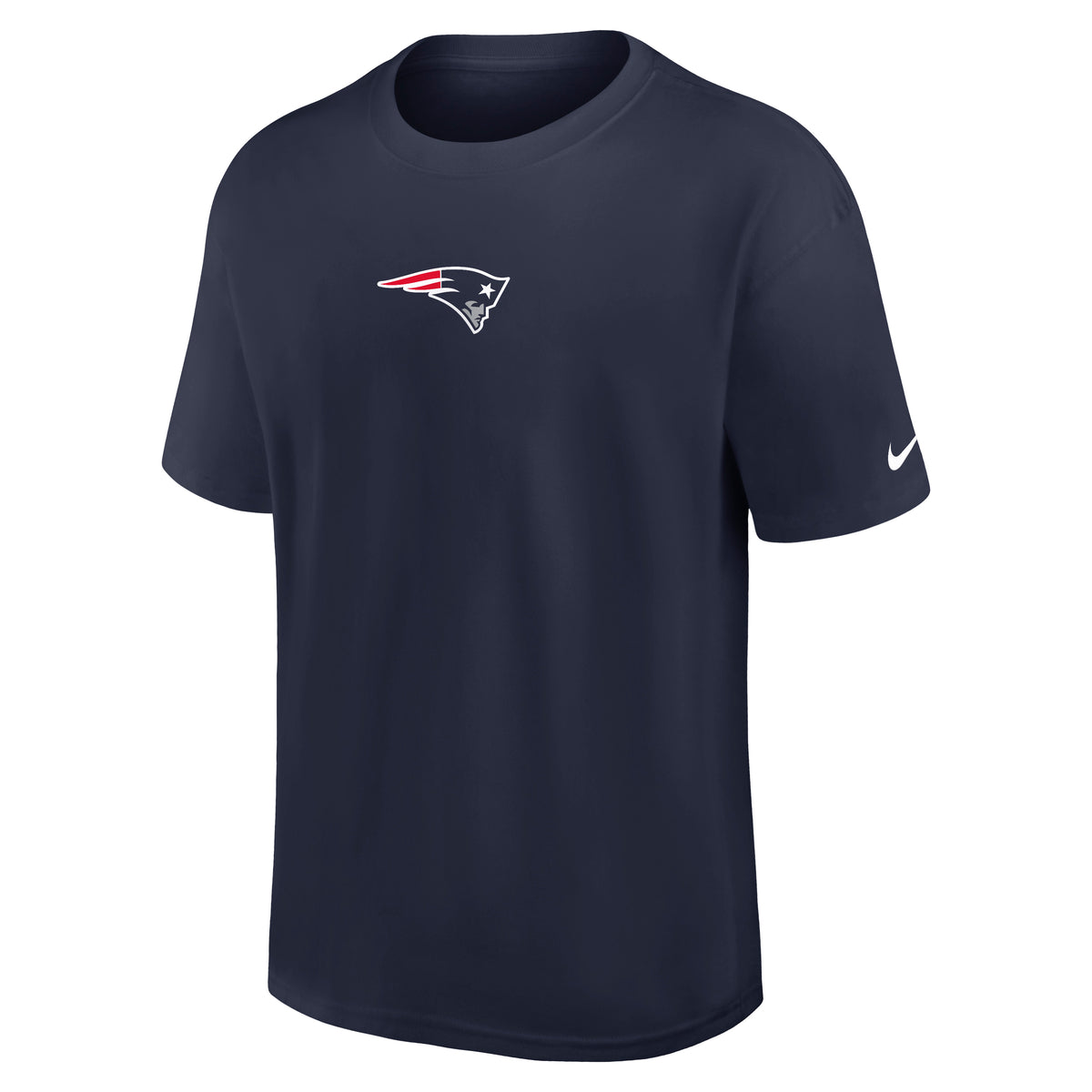 New England Patriots Engineered Nike Heavy Max 90 NFL T-Shirt Navy