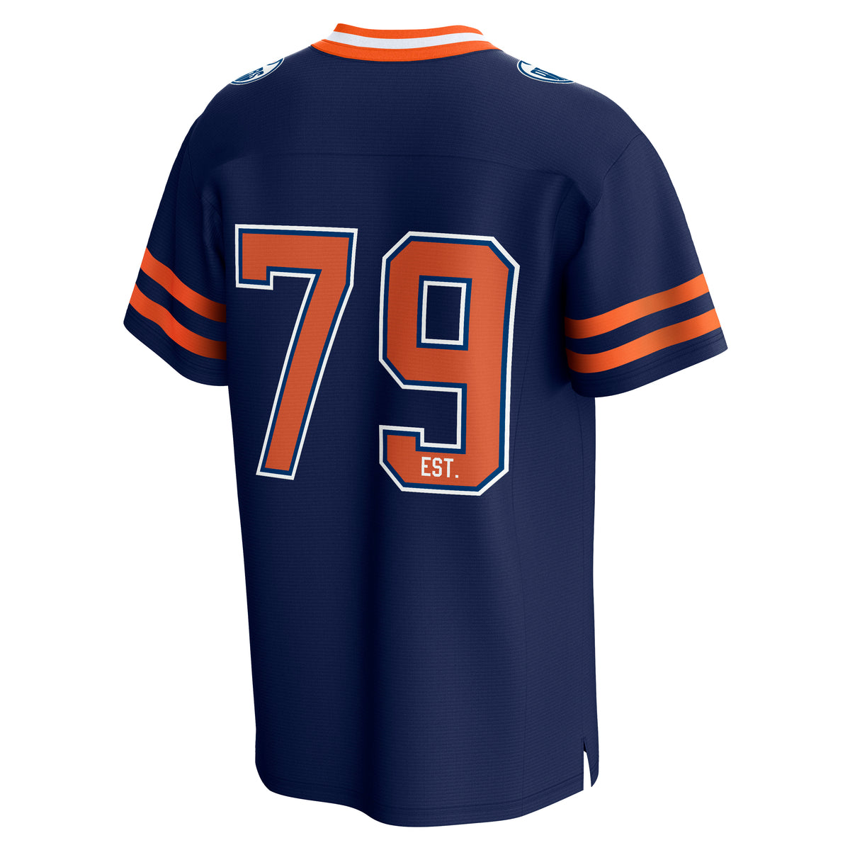 Edmonton Oilers Fanatics Core Foundation NHL Trikot Navy