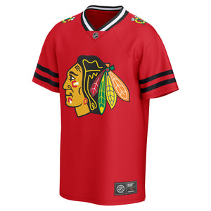 Chicago Blackhawks Fanatics Core Foundation NHL Trikot Rot - STADIUMDREAMS