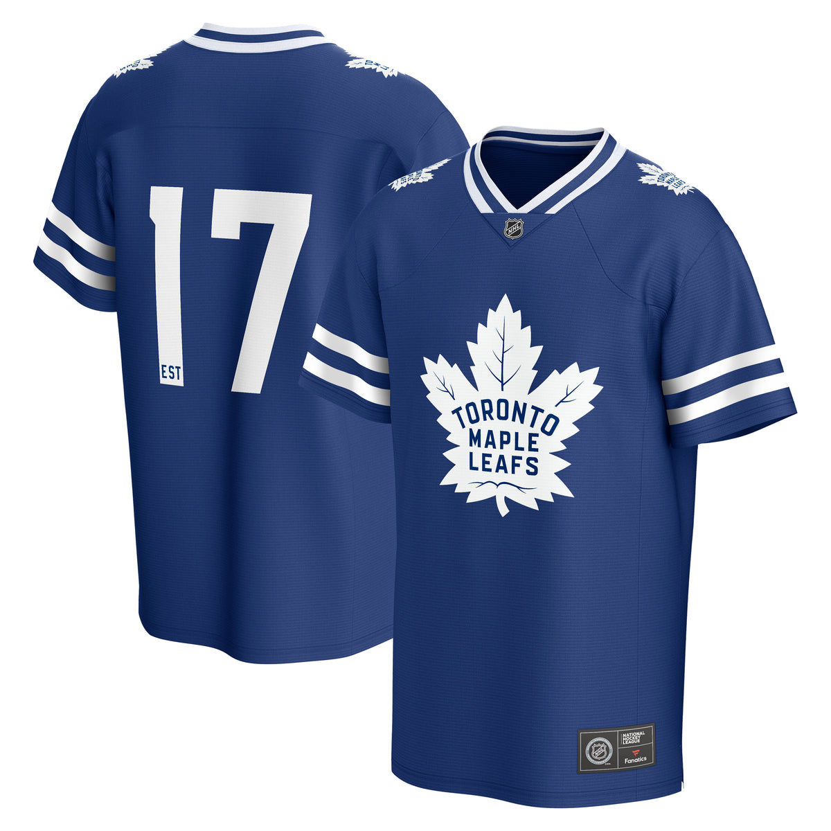 Toronto Maple Leafs Fanatics Core Foundation NHL Trikot Blau - STADIUMDREAMS