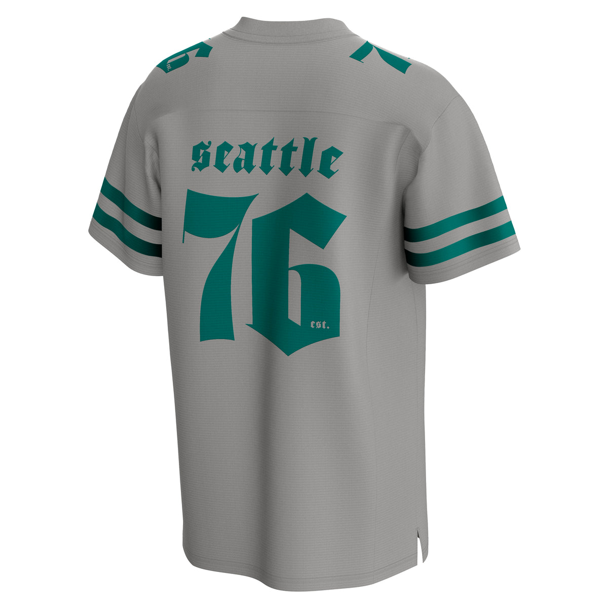 Seattle Seahawks Fanatics Gothic Foundation Fashion NFL Trikot Grau