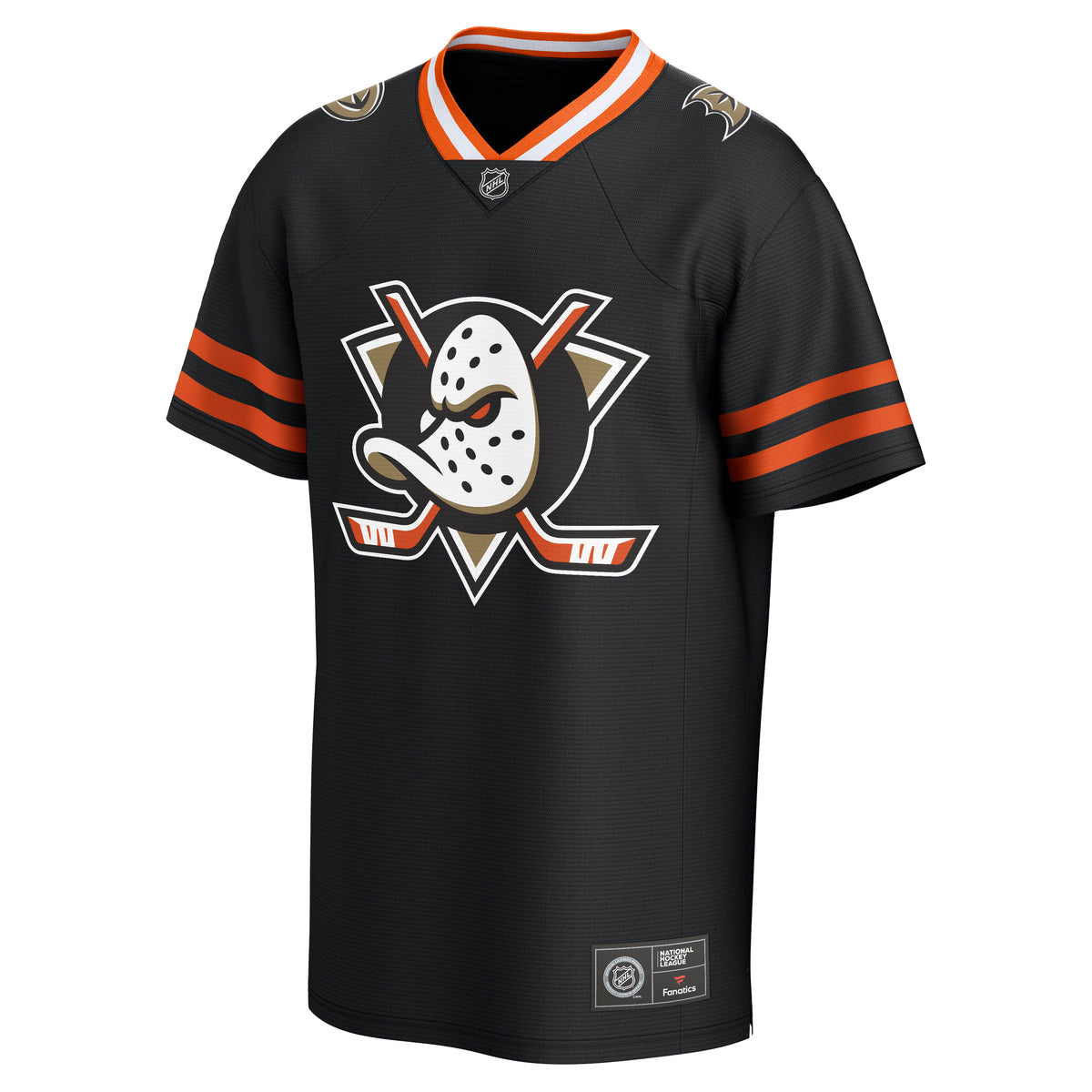 Anaheim Ducks Fanatics Core Foundation NHL Trikot Schwarz - STADIUMDREAMS