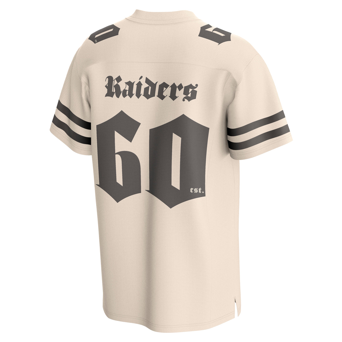 Las Vegas Raiders Fanatics Gothic Foundation Fashion NFL Trikot Beige