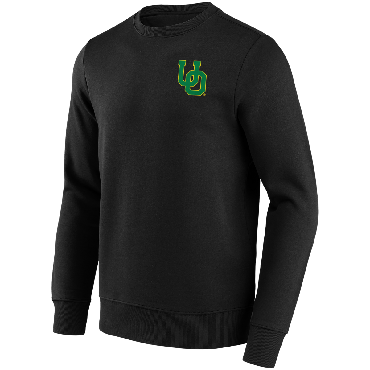 Oregon Ducks Fanatics NCAA Hometown Grafik College Crewneck Sweatshirt Schwarz - STADIUMDREAMS