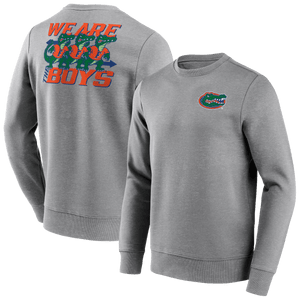 Florida Gators Fanatics NCAA Hometown Grafik College Crewneck Sweatshirt Grau - STADIUMDREAMS