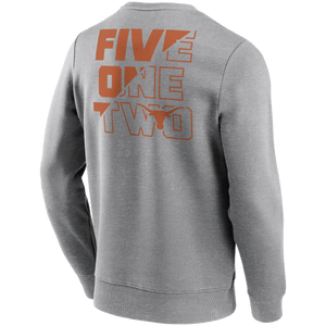 Texas Longhorns Fanatics NCAA Hometown Grafik College Crewneck Sweatshirt Grau - STADIUMDREAMS