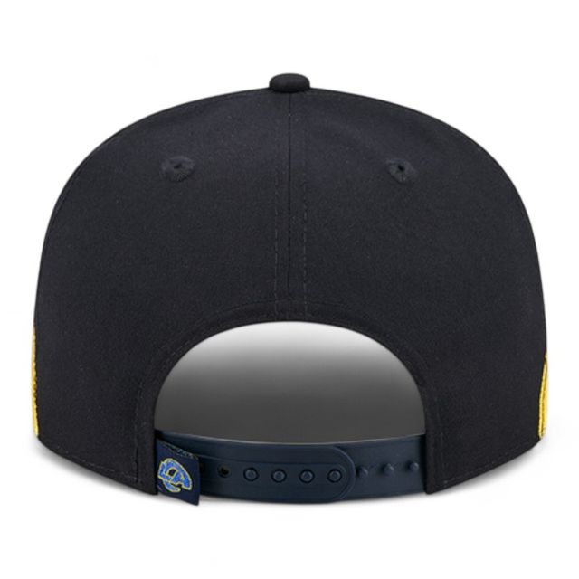 Los Angeles Rams New Era 2025 Rivalries LIMITED Helmet Pack 9FIFTY NFL Cap Midnight Schwarz