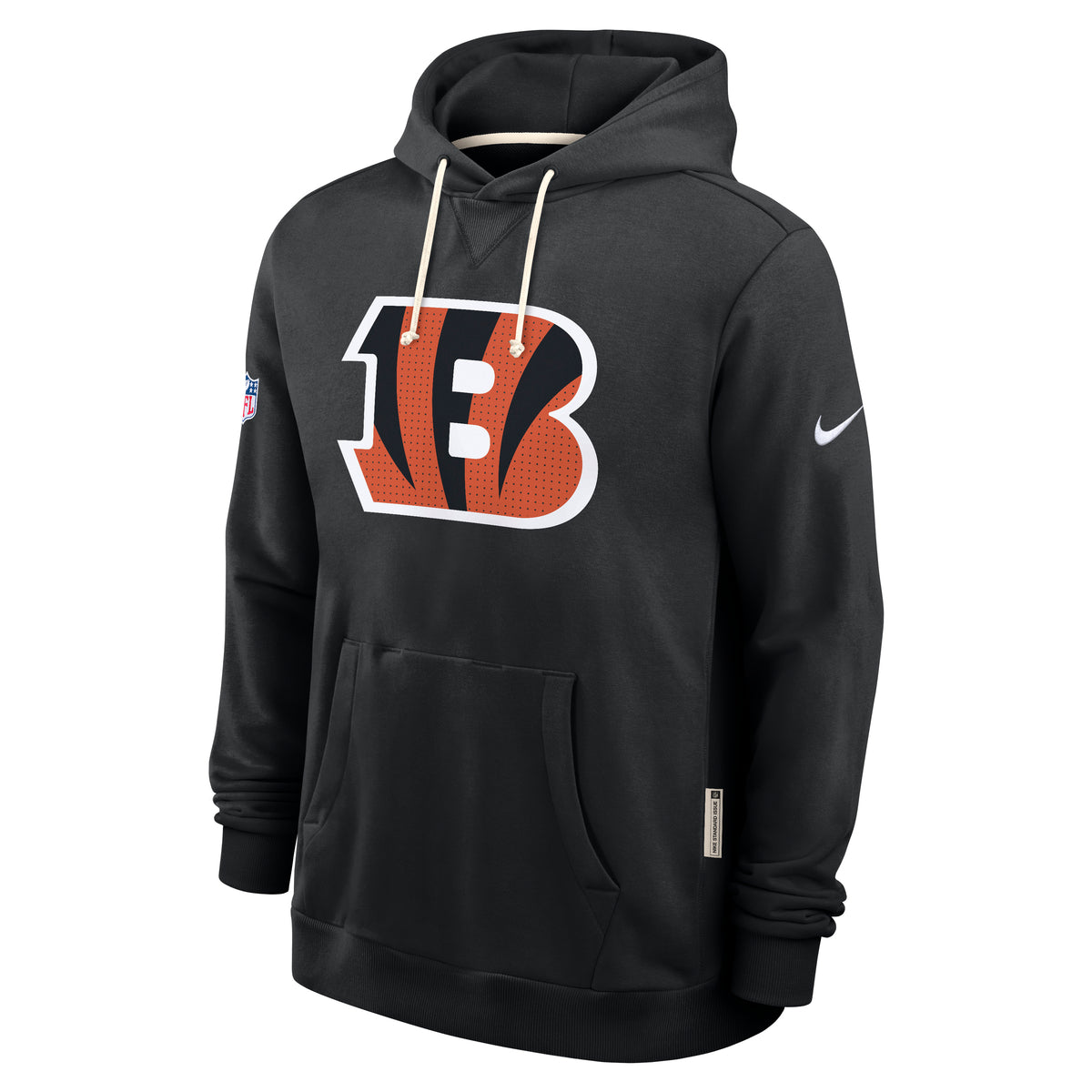 Cincinnati Bengals 2025 NFL Sideline Nike Standard Issue Hoodie Schwarz