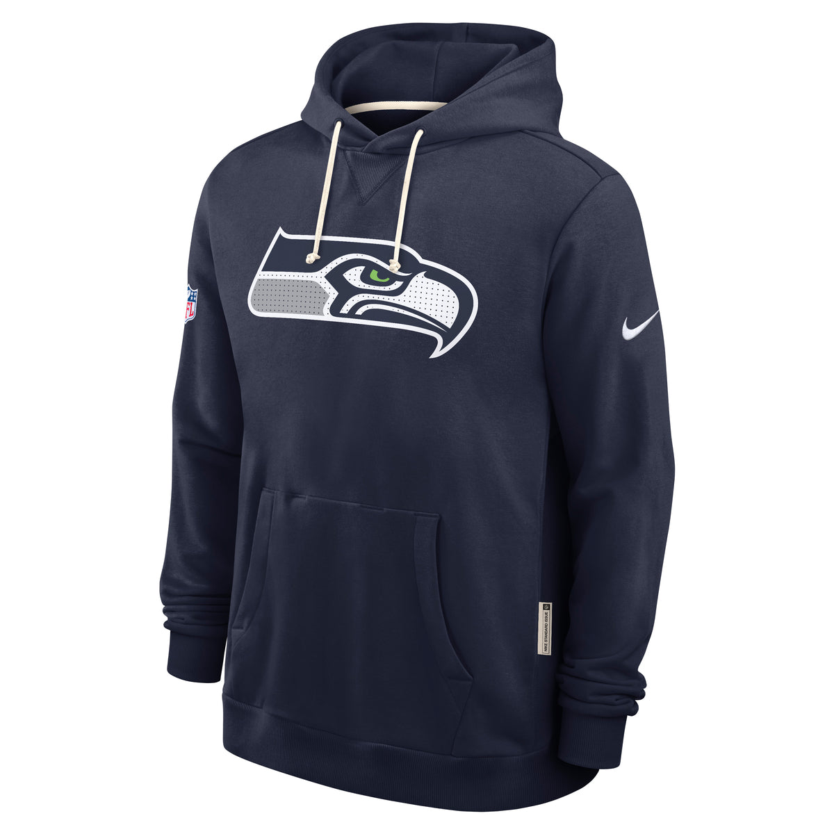 Seattle Seahawks 2025 NFL Sideline Nike Standard Issue Hoodie Navy