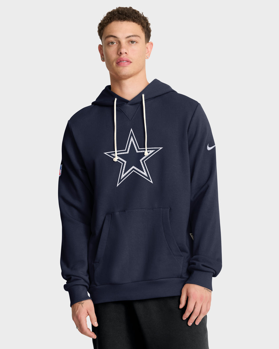 Dallas Cowboys 2025 NFL Sideline Nike Standard Issue Hoodie Navy