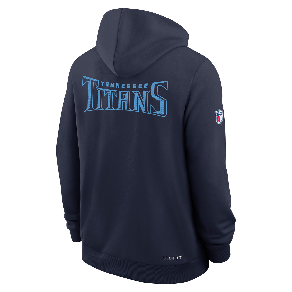 Tennessee Titans 2025 NFL Sideline Nike Standard Issue Hoodie Navy