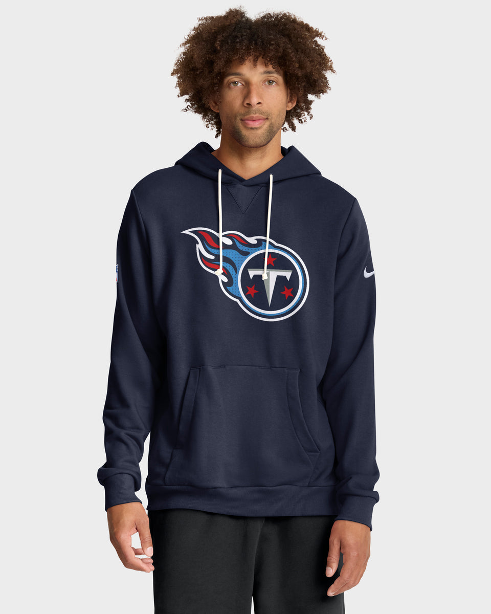 Tennessee Titans 2025 NFL Sideline Nike Standard Issue Hoodie Navy