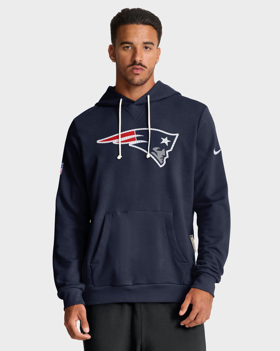 New England Patriots 2025 NFL Sideline Nike Standard Issue Hoodie Navy