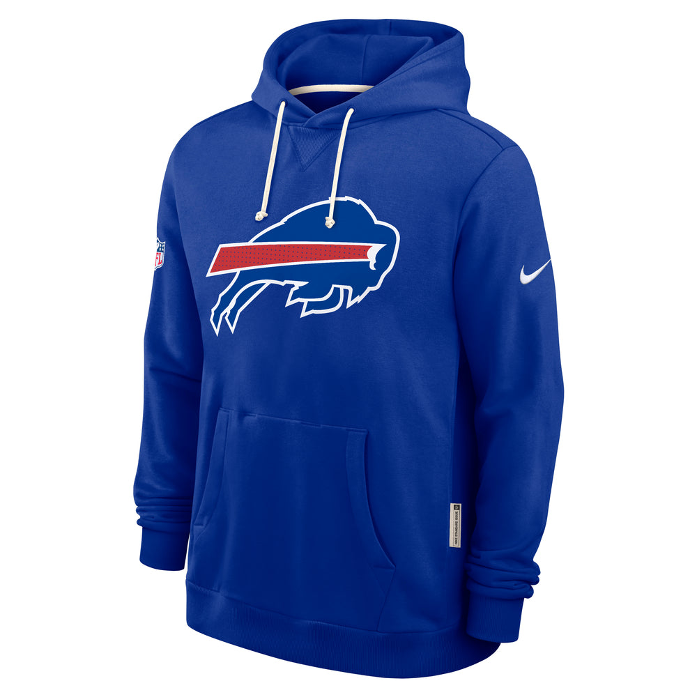 Buffalo Bills 2025 Nike NFL Sideline Standard Issue Hoodie Blau