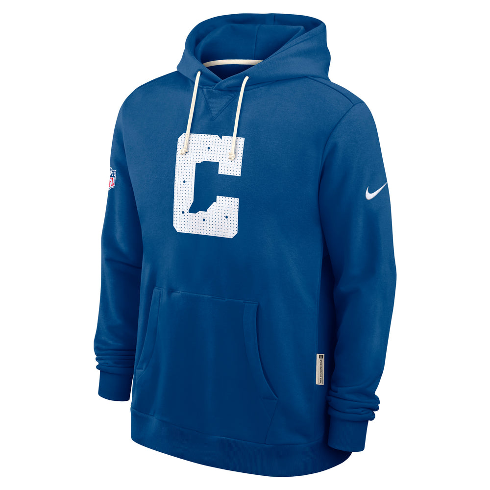 Indianapolis Colts 2025 Nike NFL Sideline Standard Issue Hoodie Blau