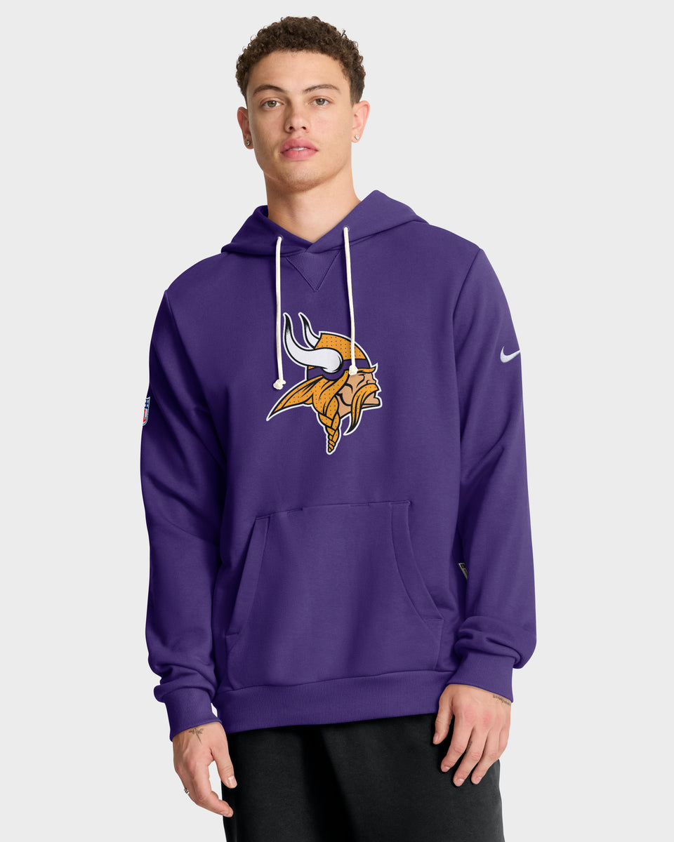 Minnesota Vikings 2025 NFL Sideline Nike Standard Issue Hoodie Lila