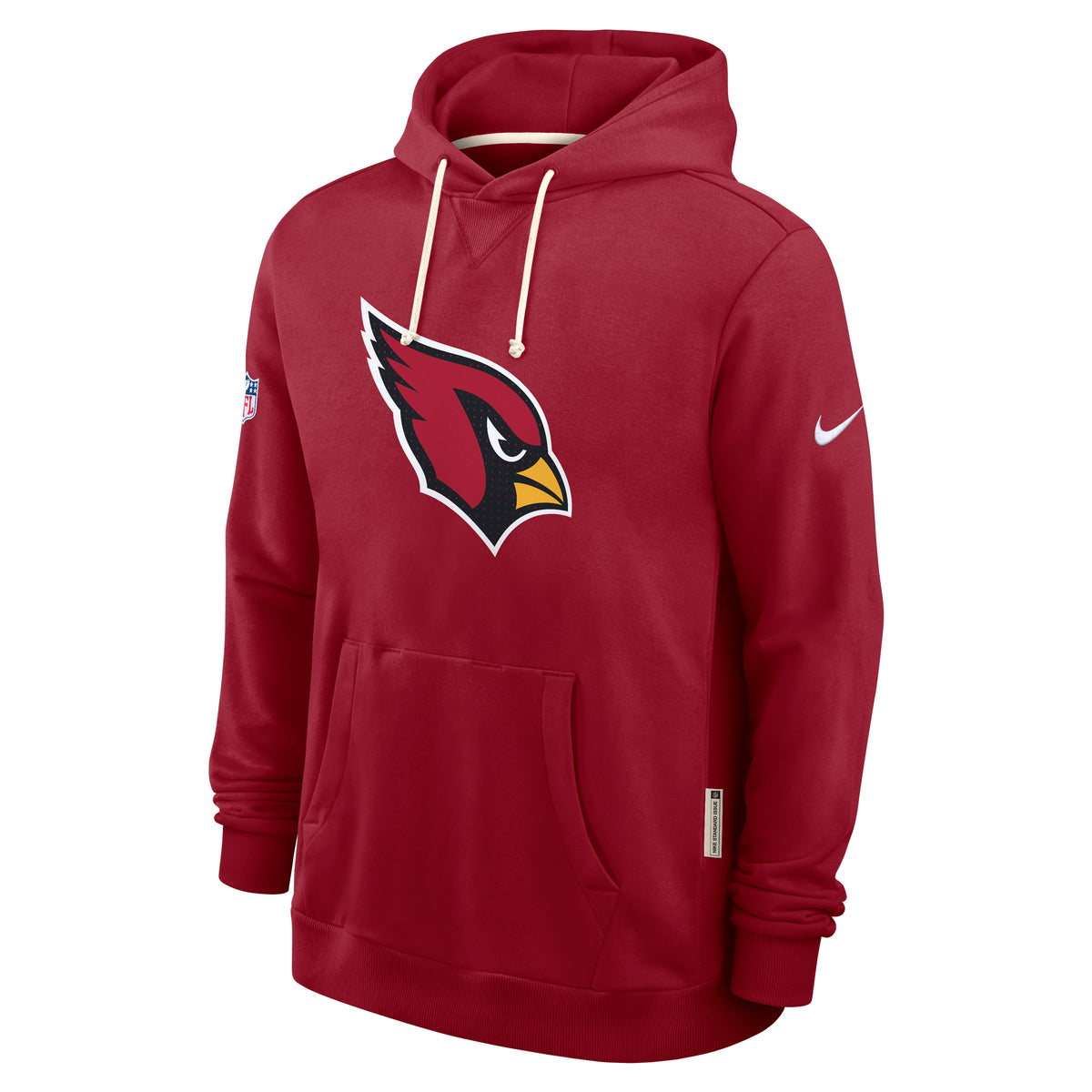 Arizona Cardinals 2025 NFL Sideline Nike Standard Issue Hoodie Rot