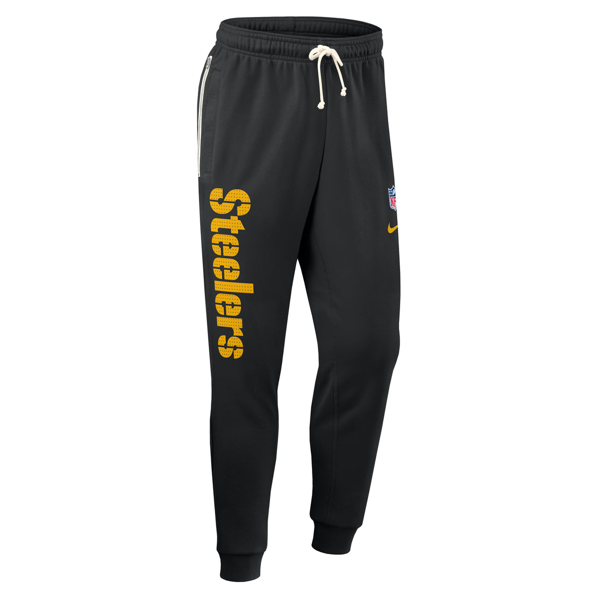 Pittsburgh Steelers 2025 NFL Sideline Nike Standard Issue Sweatpants Jogginghose Schwarz