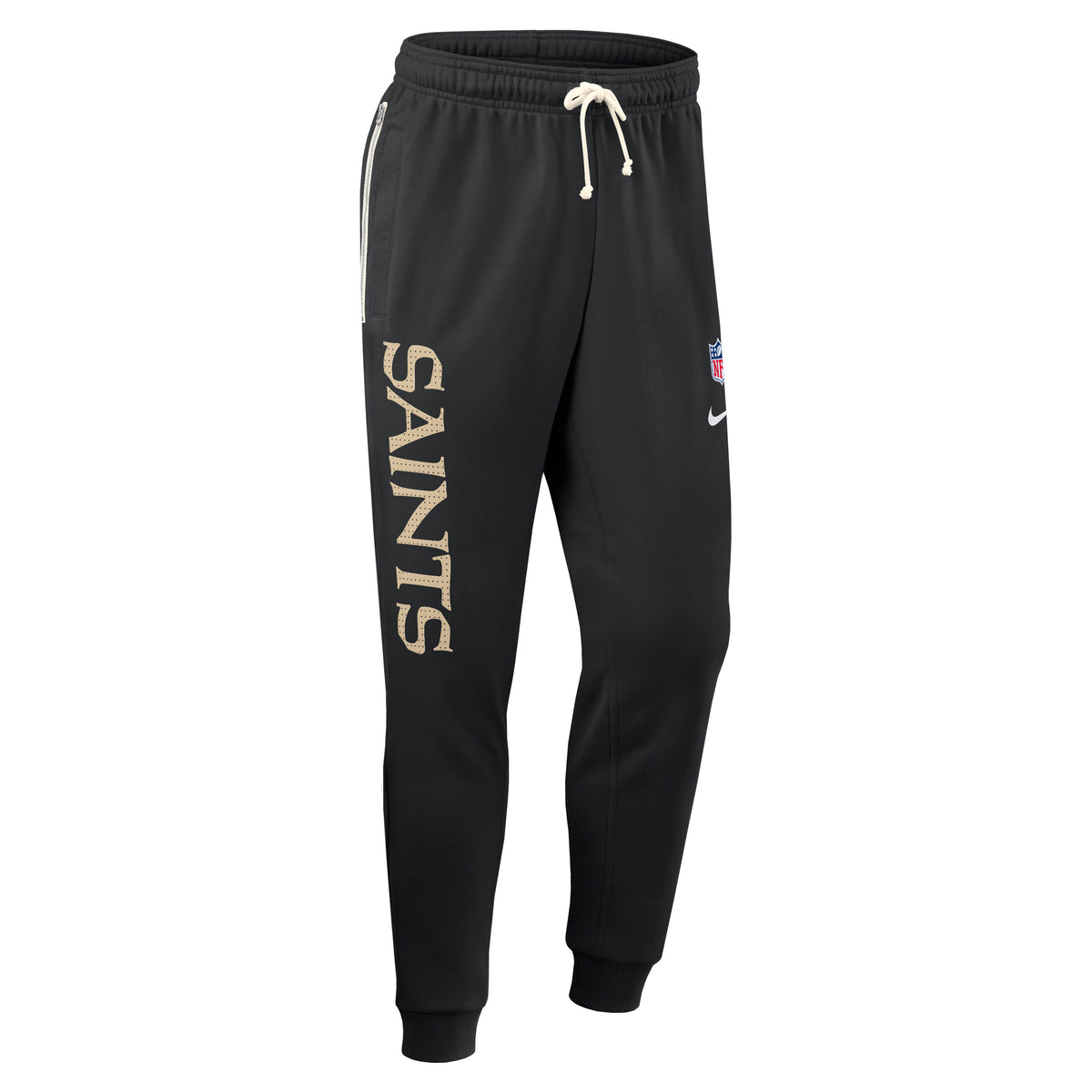 New Orleans Saints 2025 NFL Sideline Nike Standard Issue Sweatpants Jogginghose Schwarz