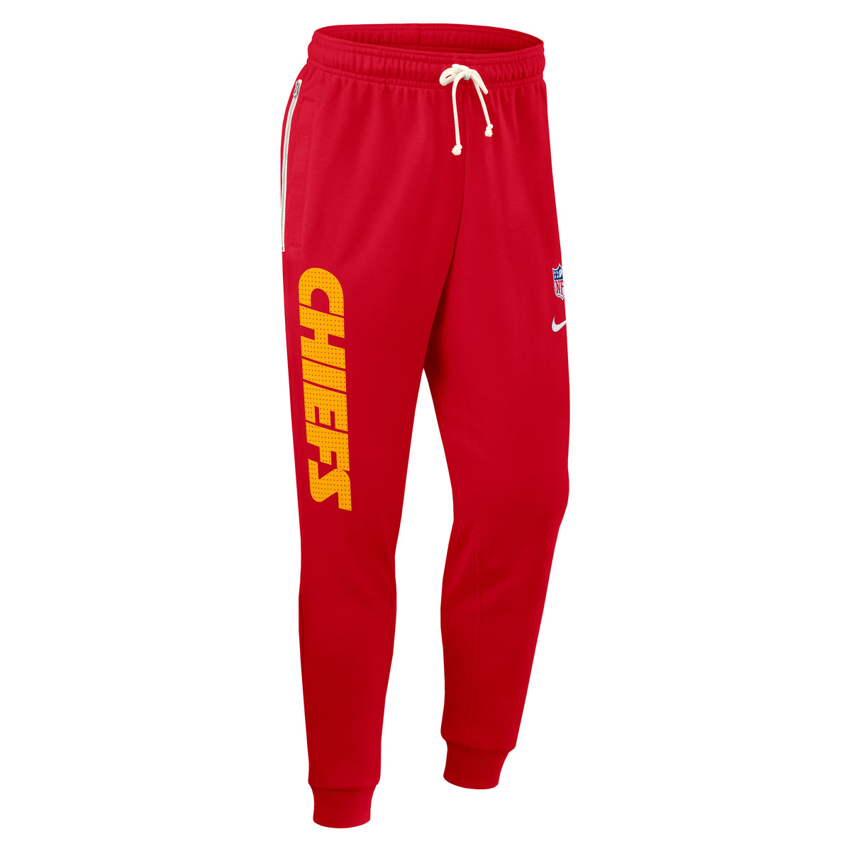 Kansas City Chiefs 2025 NFL Sideline Nike Standard Issue Sweatpants Jogginghose Rot