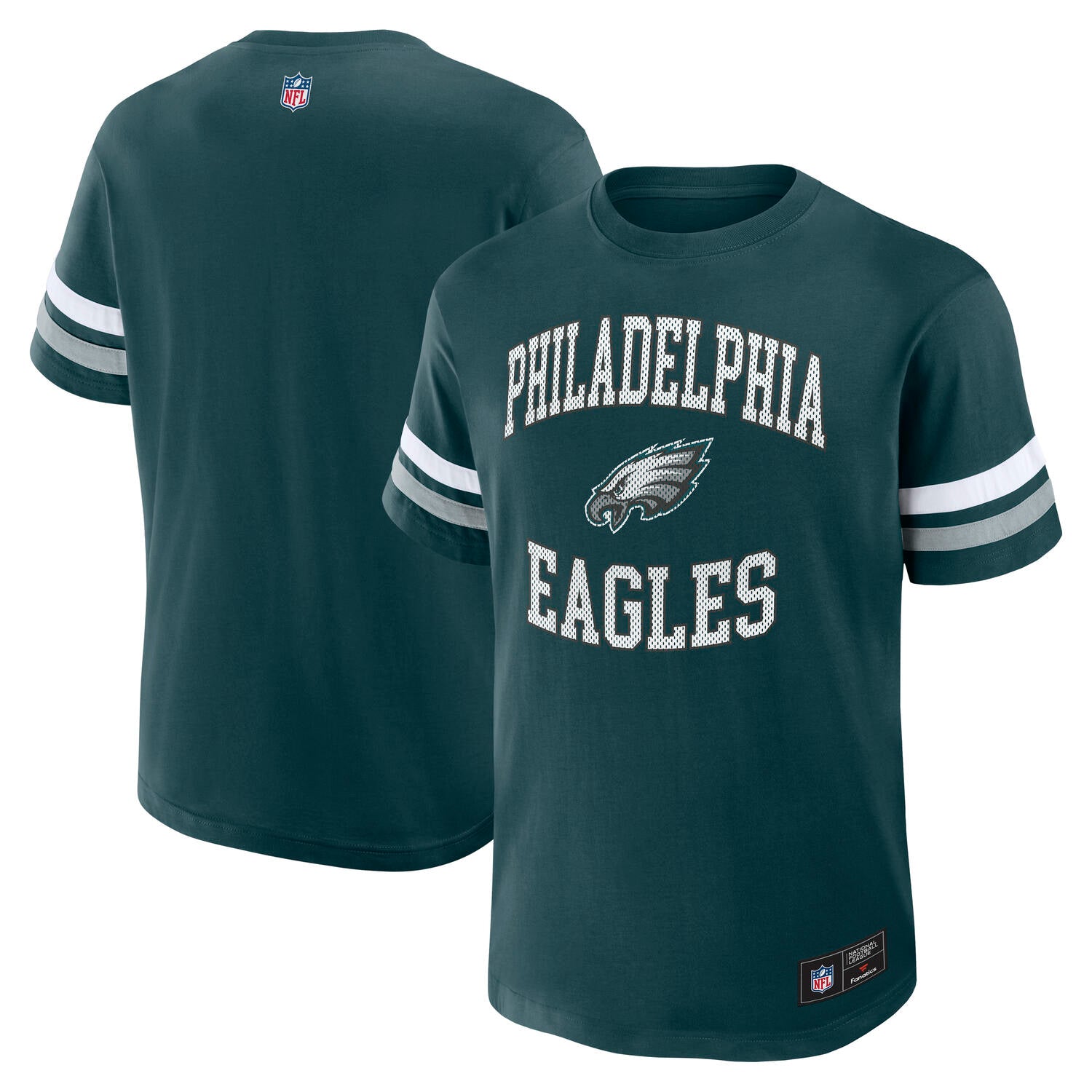 Philadelphia Eagles Fanatics Team Arch Foundation NFL T-Shirt Grün