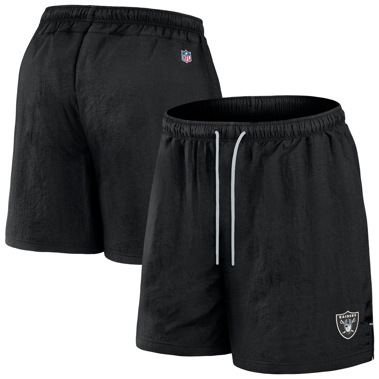 Las Vegas Raiders Fanatics Foundation Woven NFL Short Schwarz
