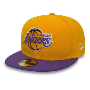 NBA BASIC LOSLAK YELLOW/PURPLE - STADIUMDREAMS