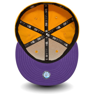 NBA BASIC LOSLAK YELLOW/PURPLE - STADIUMDREAMS