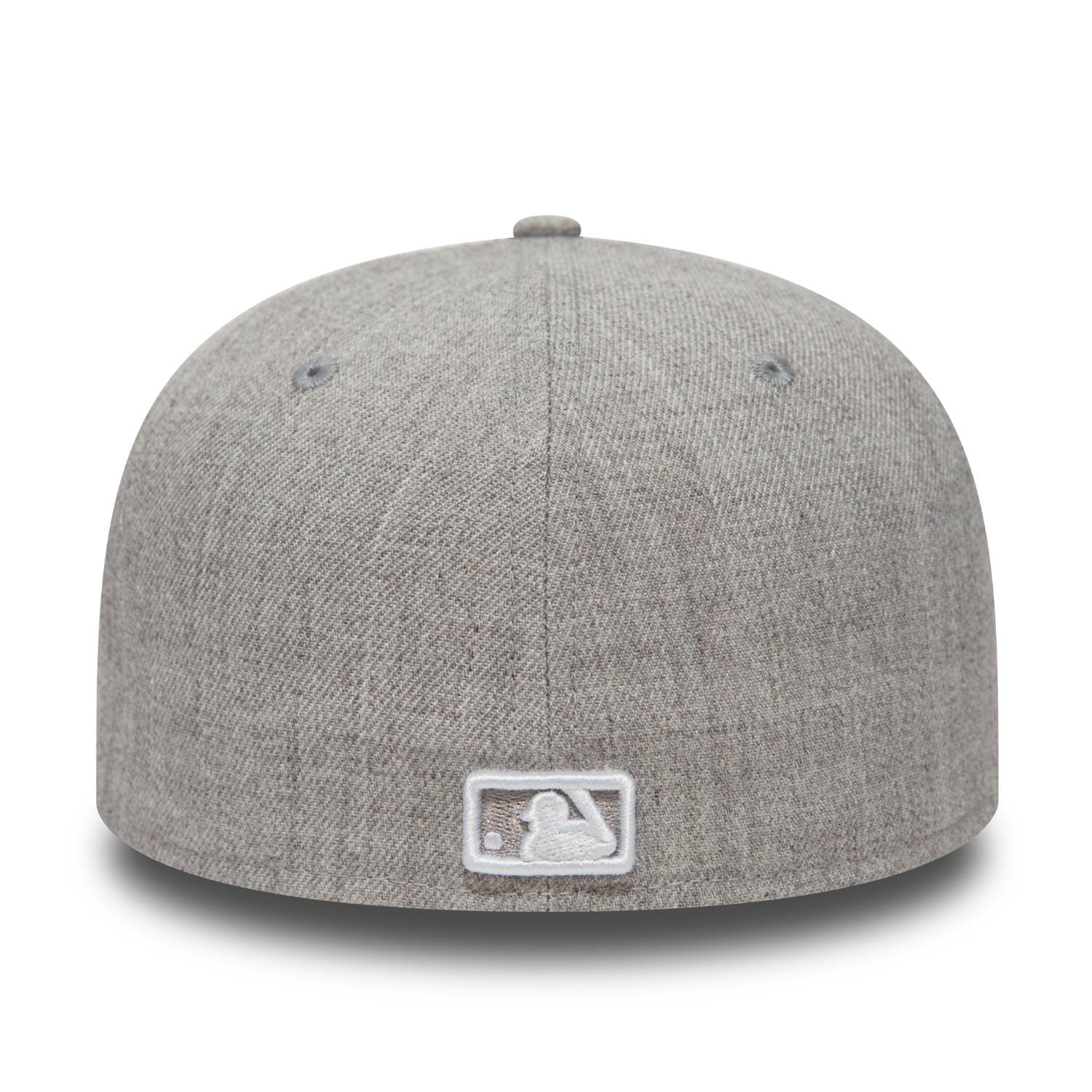 MLB BASIC NEYYAN HEATHER GREY/WHITE - STADIUMDREAMS