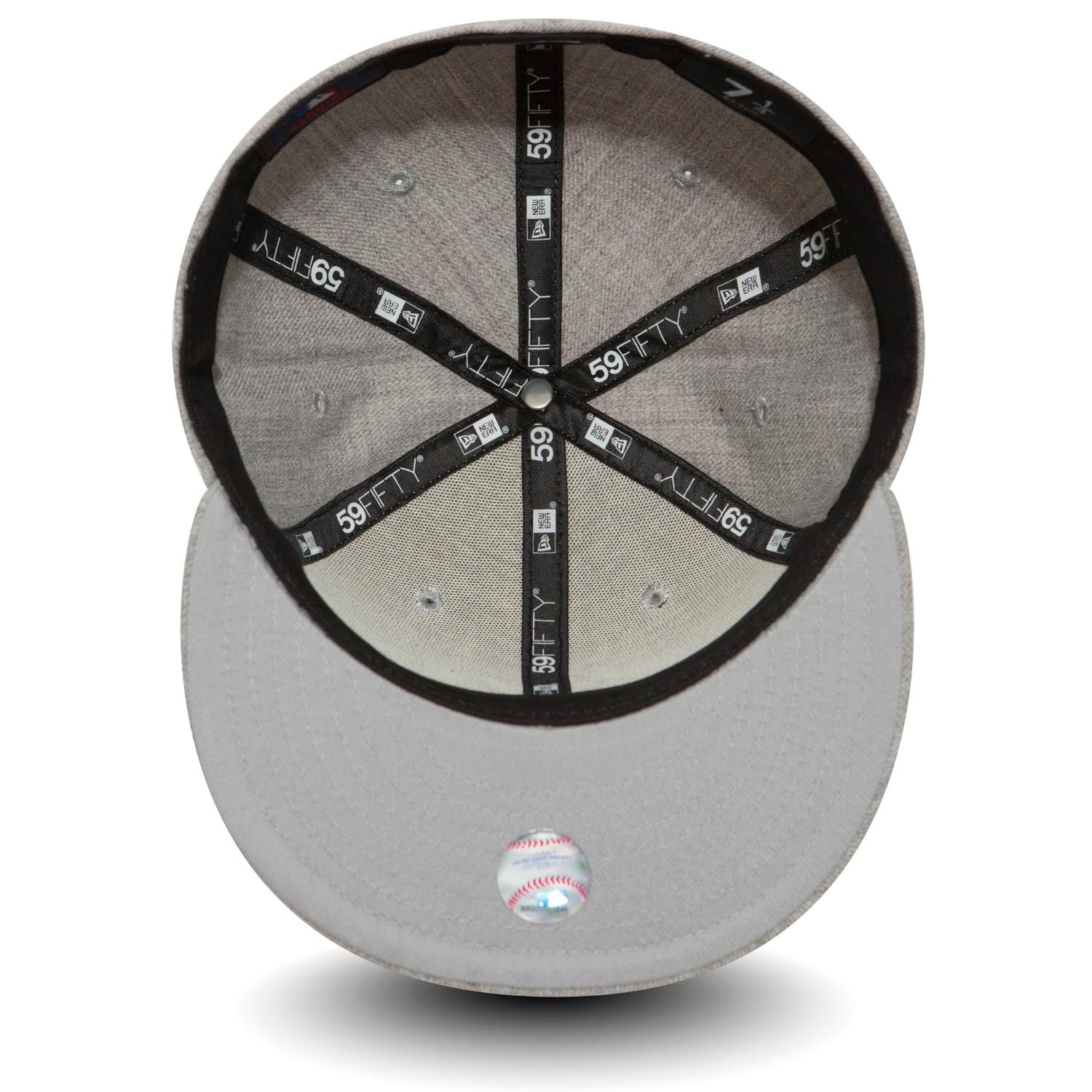 MLB BASIC NEYYAN HEATHER GREY/WHITE - STADIUMDREAMS