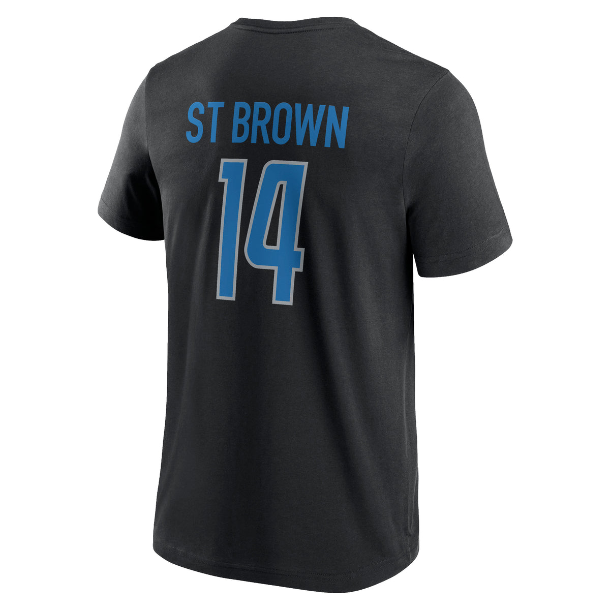 Amon-Ra St. Brown #14 Detroit Lions Fanatics NFL Player T-Shirt Schwarz - STADIUMDREAMS