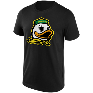 Oregon Ducks Fanatics NCAA Primary Logo Grafik College T-Shirt Schwarz - STADIUMDREAMS