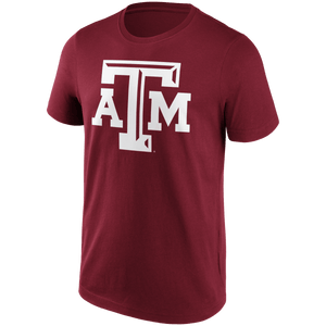 Texas A&M Aggies Fanatics NCAA Primary Logo Grafik College T-Shirt Rot - STADIUMDREAMS