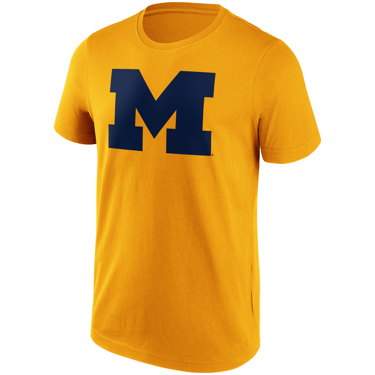 Michigan Wolverines Fanatics NCAA Primary Logo Grafik College T-Shirt Gelb - STADIUMDREAMS