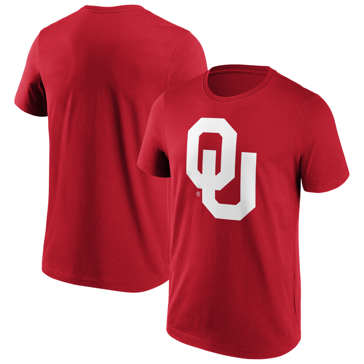 Oklahoma Sooners Fanatics NCAA Primary Logo Grafik College T-Shirt Rot - STADIUMDREAMS