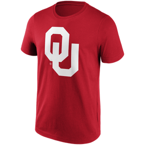 Oklahoma Sooners Fanatics NCAA Primary Logo Grafik College T-Shirt Rot - STADIUMDREAMS